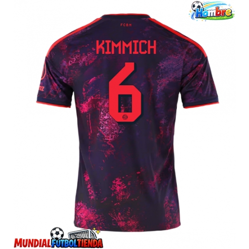 Camiseta Bayern Munich Joshua Kimmich #6 Tercera Equipación Replica 2026-27 mangas cortas